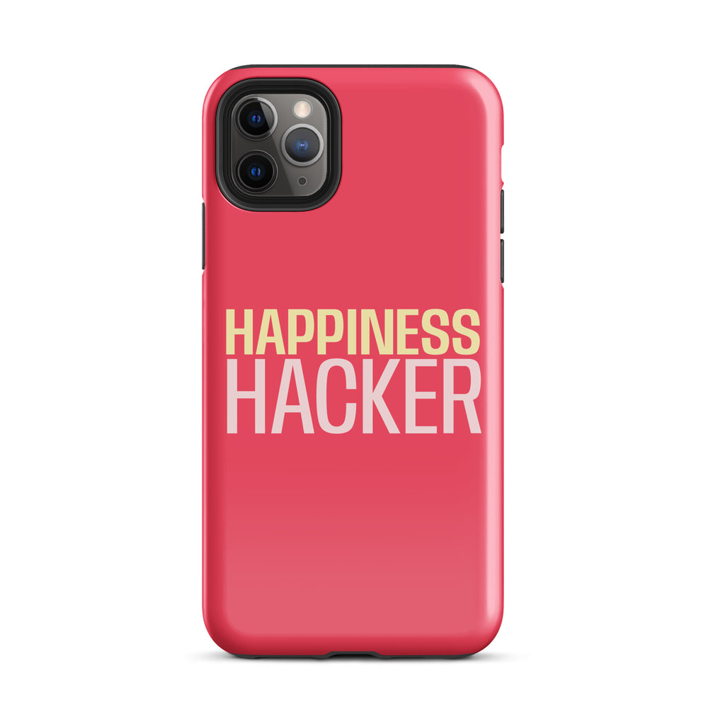 
                      
                        'Happiness Hacker' Tough Case for iPhone®-Raspberry
                      
                    