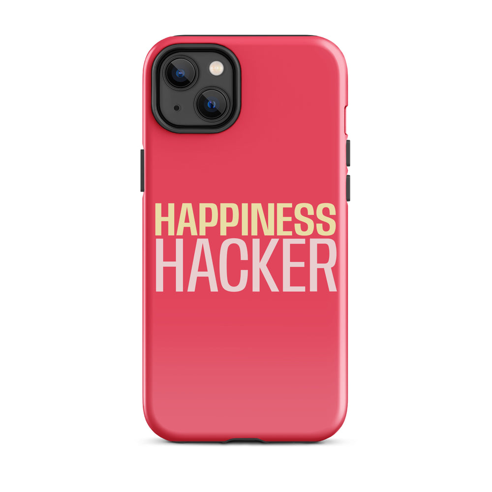 
                      
                        'Happiness Hacker' Tough Case for iPhone®-Raspberry
                      
                    