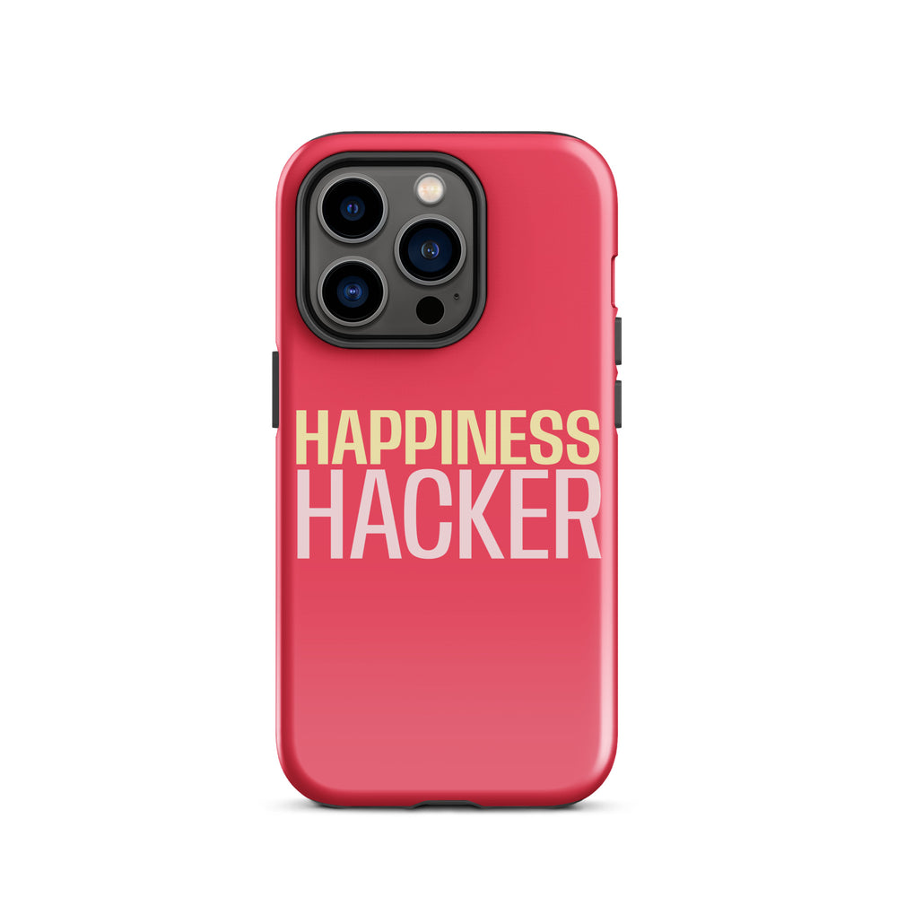 
                      
                        'Happiness Hacker' Tough Case for iPhone®-Raspberry
                      
                    