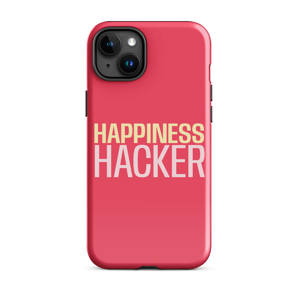 
                      
                        'Happiness Hacker' Tough Case for iPhone®-Raspberry
                      
                    