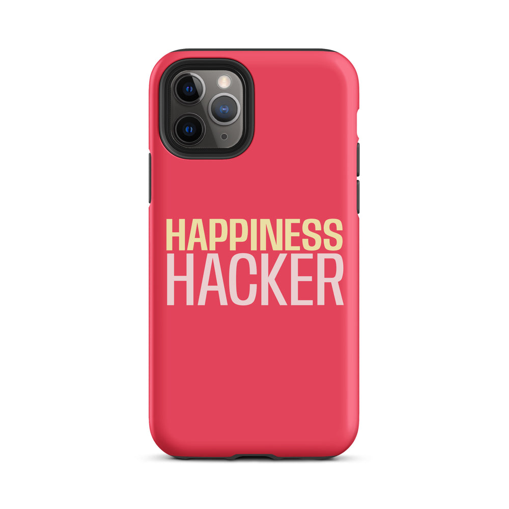 
                      
                        'Happiness Hacker' Tough Case for iPhone®-Raspberry
                      
                    