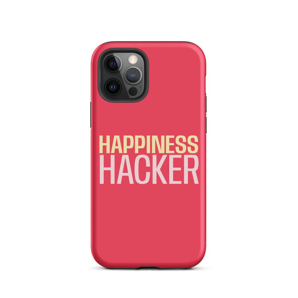 
                      
                        'Happiness Hacker' Tough Case for iPhone®-Raspberry
                      
                    