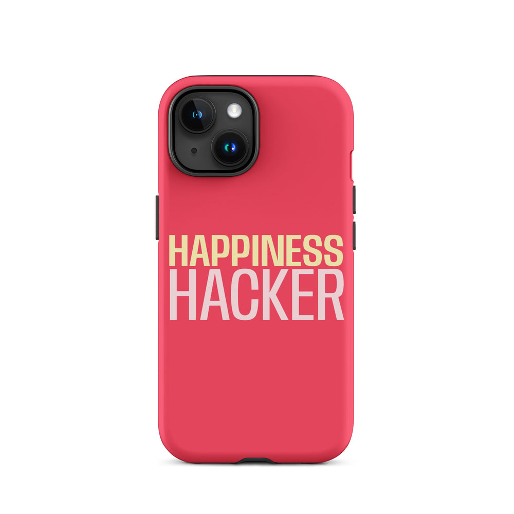 
                      
                        'Happiness Hacker' Tough Case for iPhone®-Raspberry
                      
                    