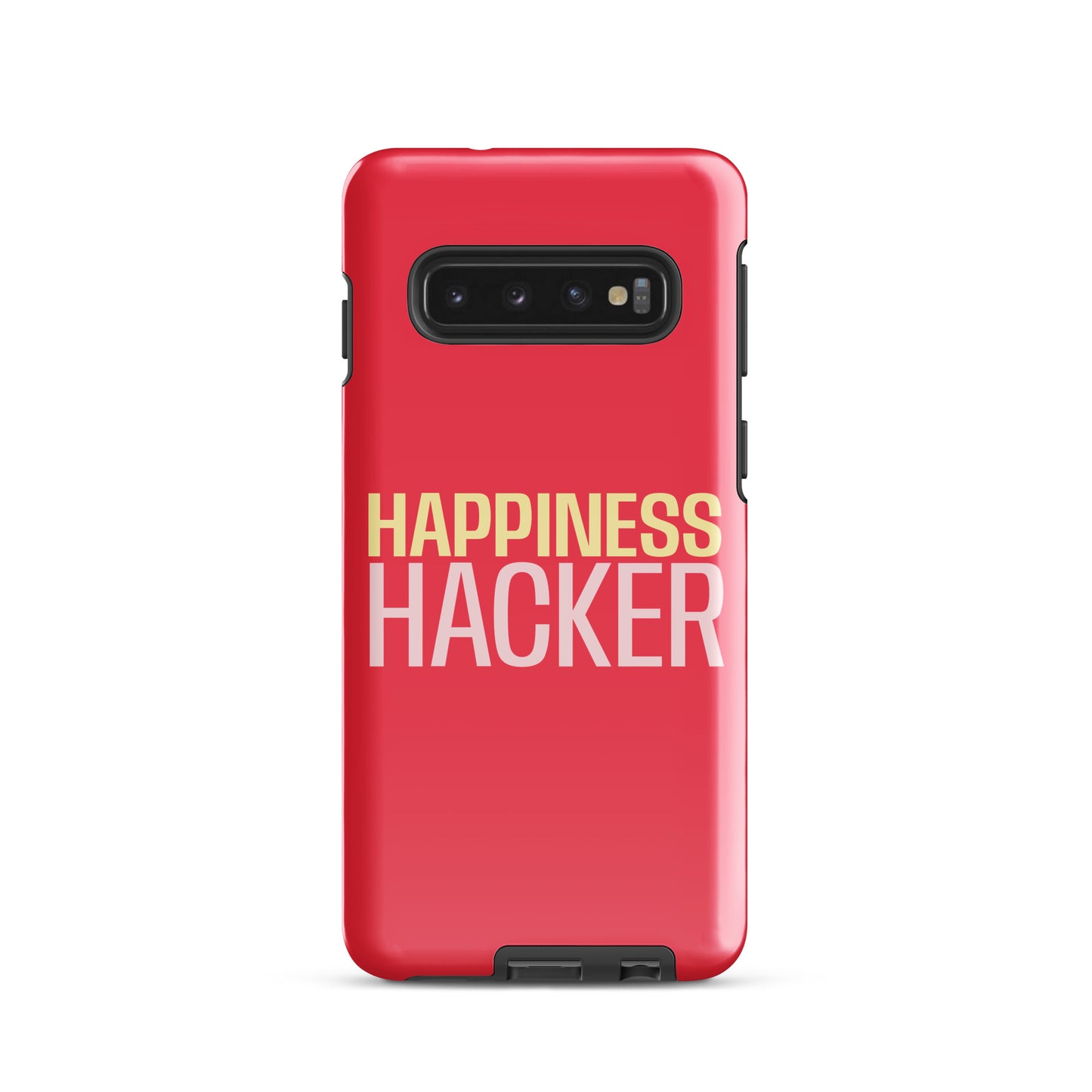 'Happiness Hacker' Tough case for Samsung®-Raspberry