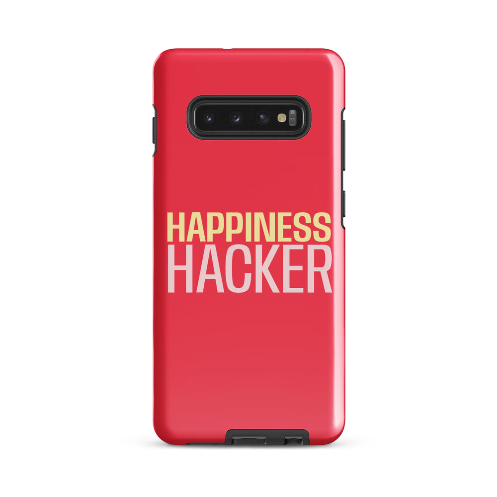 'Happiness Hacker' Tough case for Samsung®-Raspberry