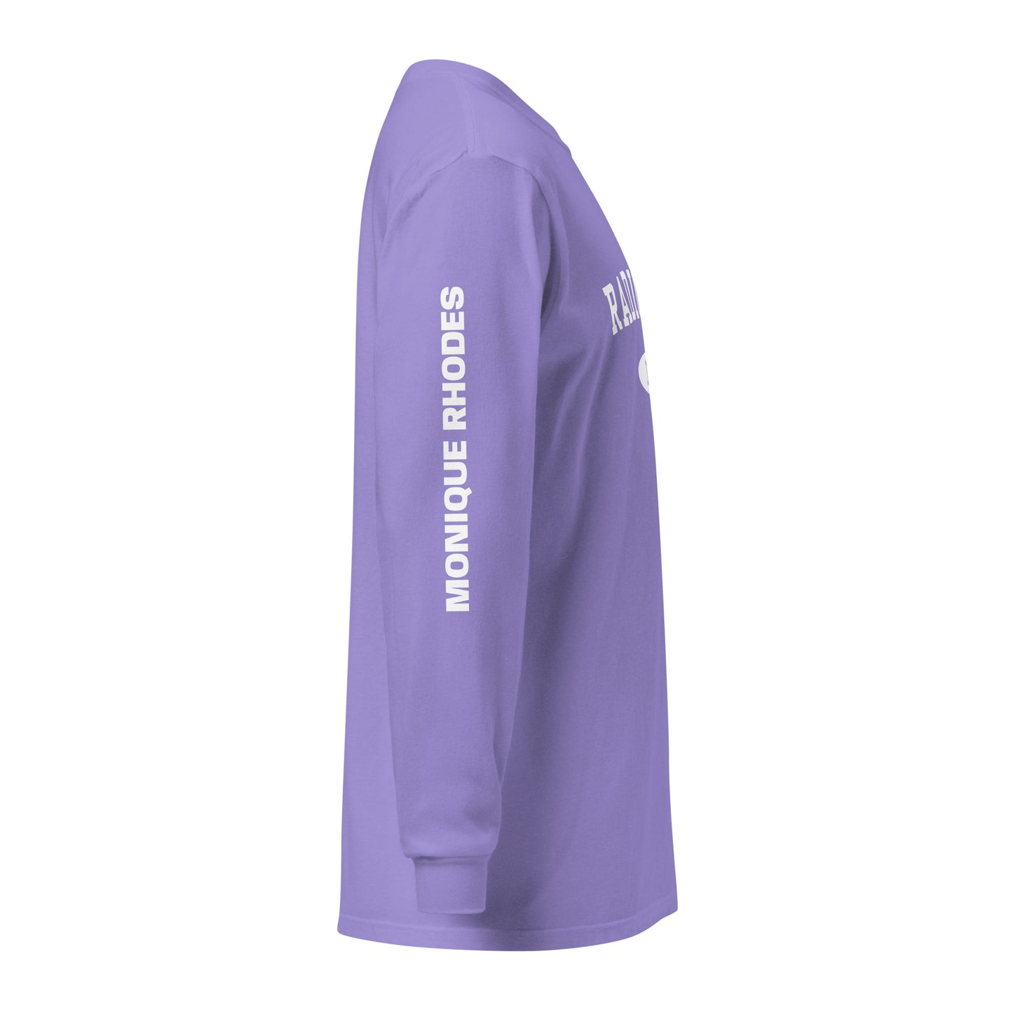 'Radically Kind' Long Sleeve T-Shirt- Violet