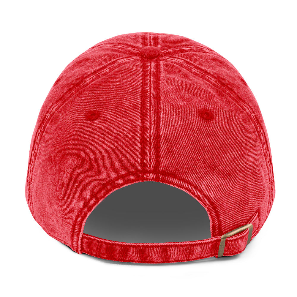 'Empathy Warrior" Vintage Cap-Red